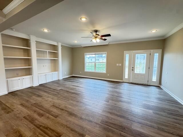 122 Underwood Road, Unit 3 Sweetwater, TN 37874 - Photo 22 of 52 a view of an empty room with a window and wooden floor