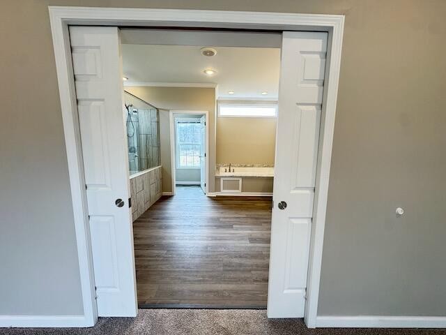 122 Underwood Road, Unit 3 Sweetwater, TN 37874 - Photo 26 of 52 a view of a hallway with wooden floor and staircase