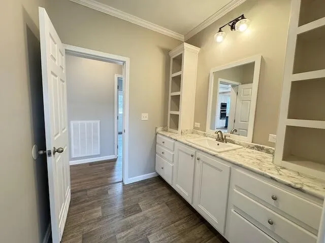 a view of a room with washing machine