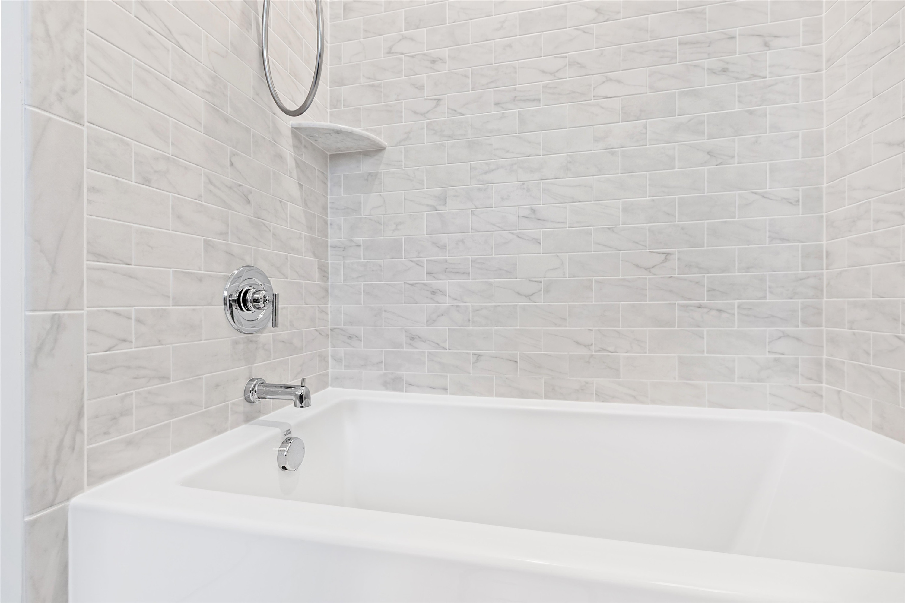 3314 Turnbridge Drive Raleigh, NC 27609 - Photo 47 of 64 a bathroom with a shower and a bathtub