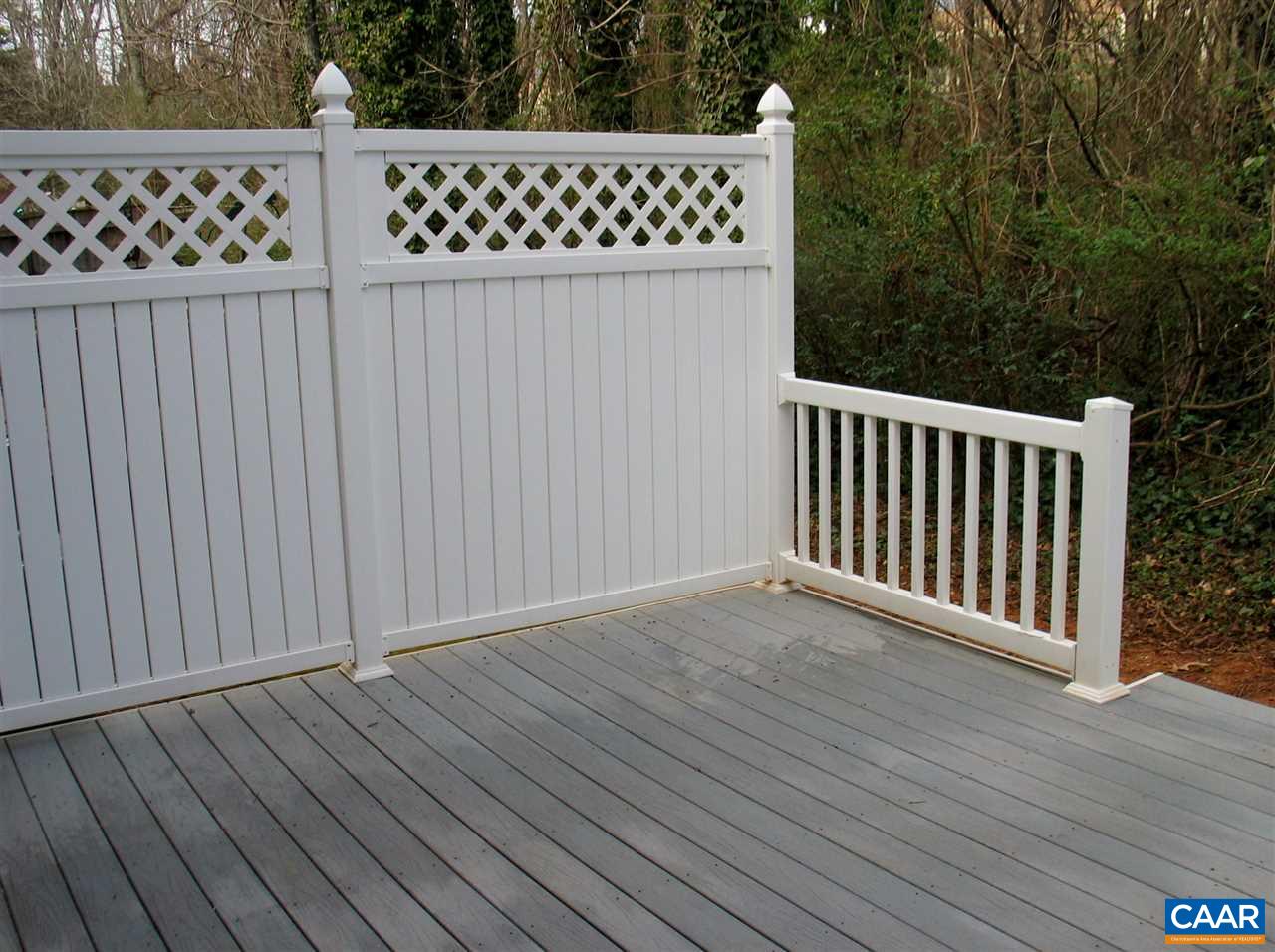 2527 Hydraulic Road, Unit 1 Charlottesville, VA 22901 - Photo 21 of 22 Spacious & Private Rear Deck