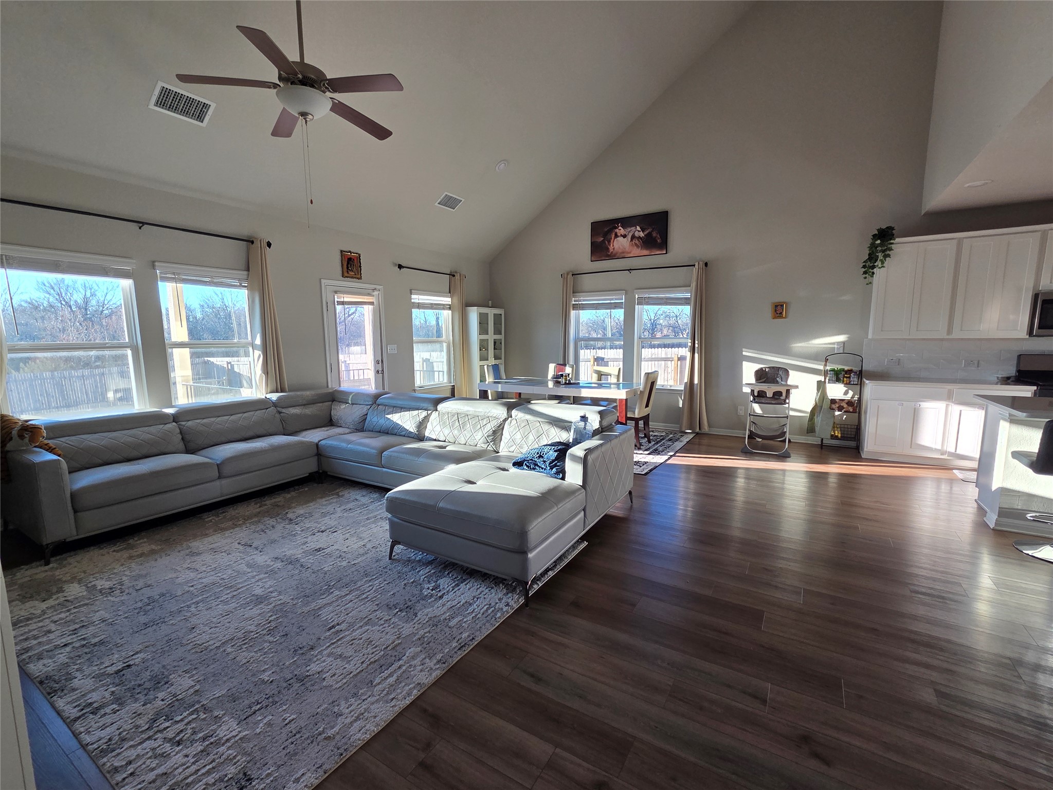 300 Windy Reed Road Hutto, TX 78634 - Photo 7 of 24 a living room with furniture and a large window