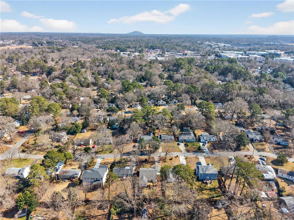 760 Scott Circle Decatur, GA 30033 - Photo 48 of 48 an aerial view of a city with lots of residential buildings