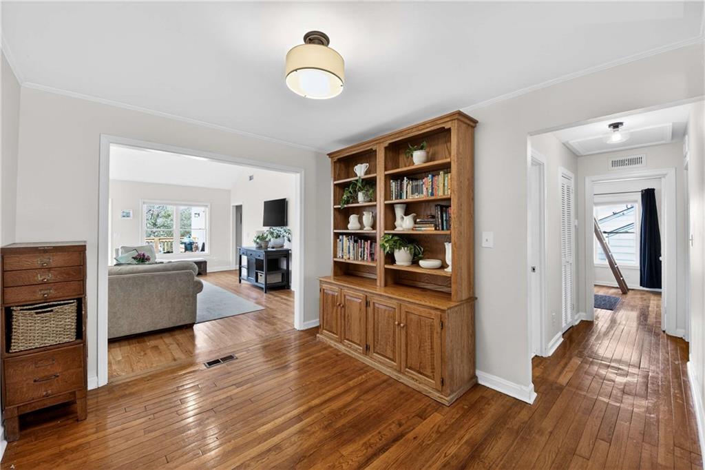 760 Scott Circle Decatur, GA 30033 - Photo 8 of 48 a view of living room with furniture and wooden floor