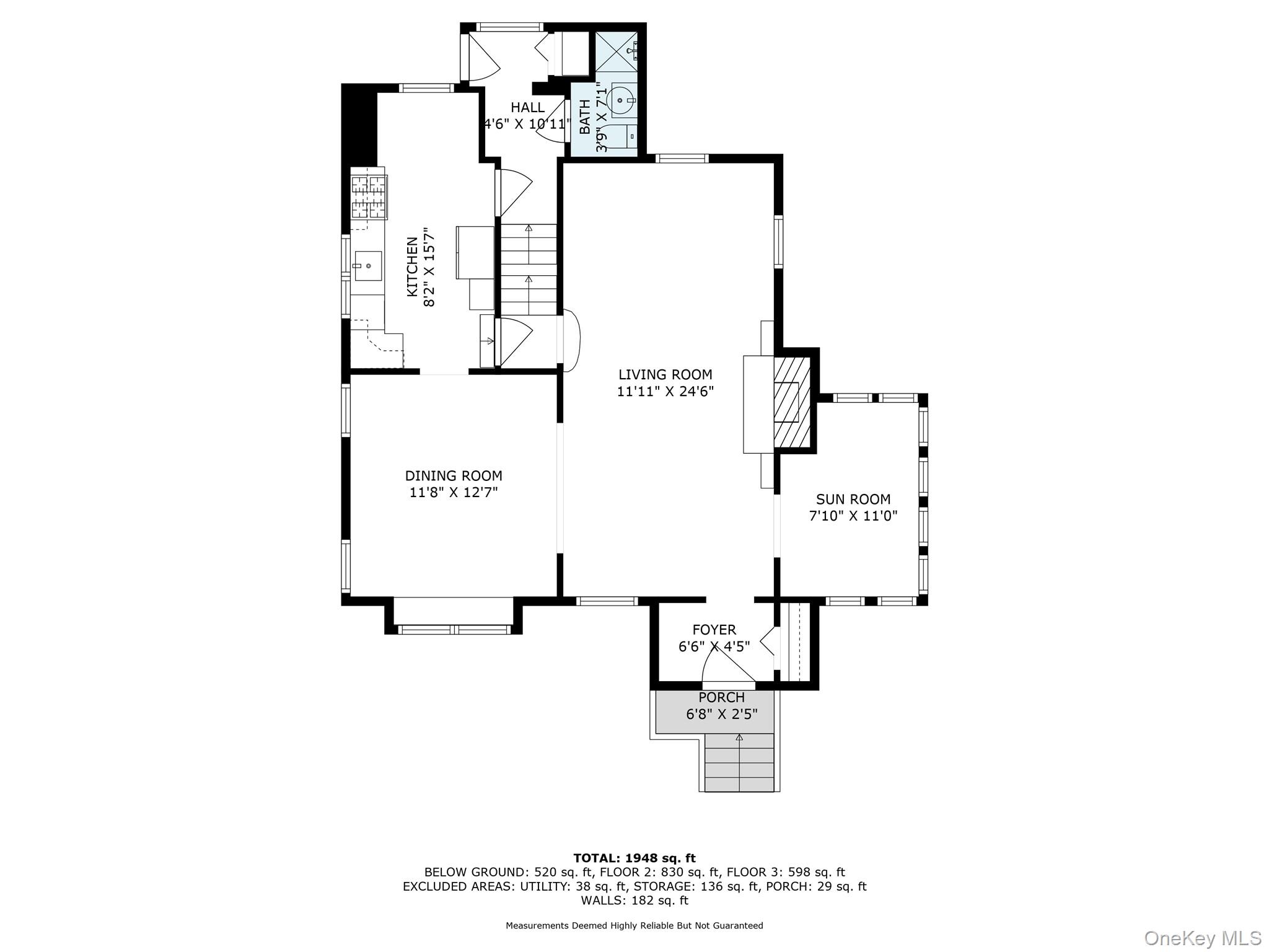 11 Crawford Street Yonkers, NY 10705 - Photo 22 of 24 View of property floor plan