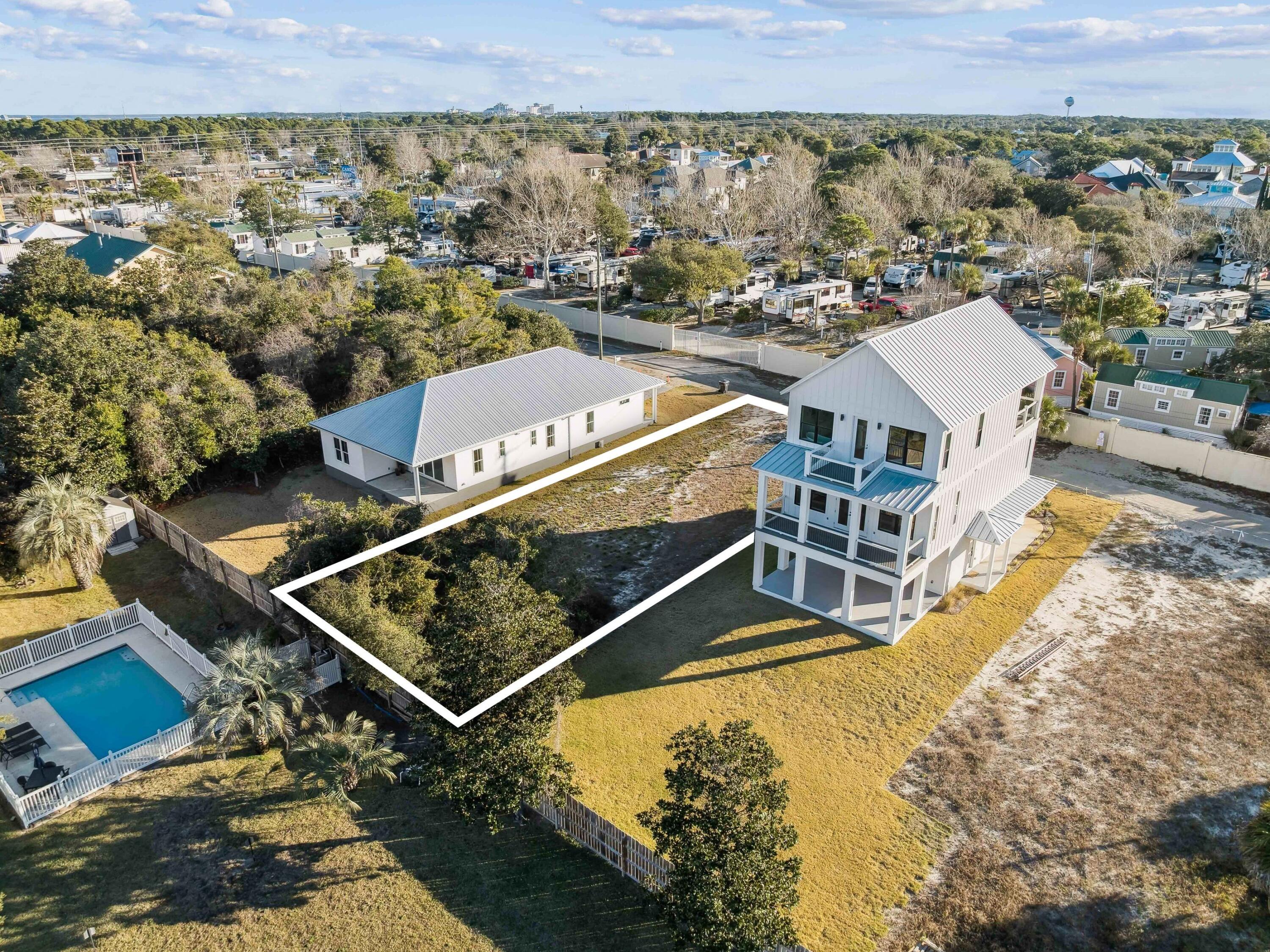 36 Casting Lake Road Miramar Beach, FL 32550 - Photo 9 of 11 an aerial view of residential houses with outdoor space