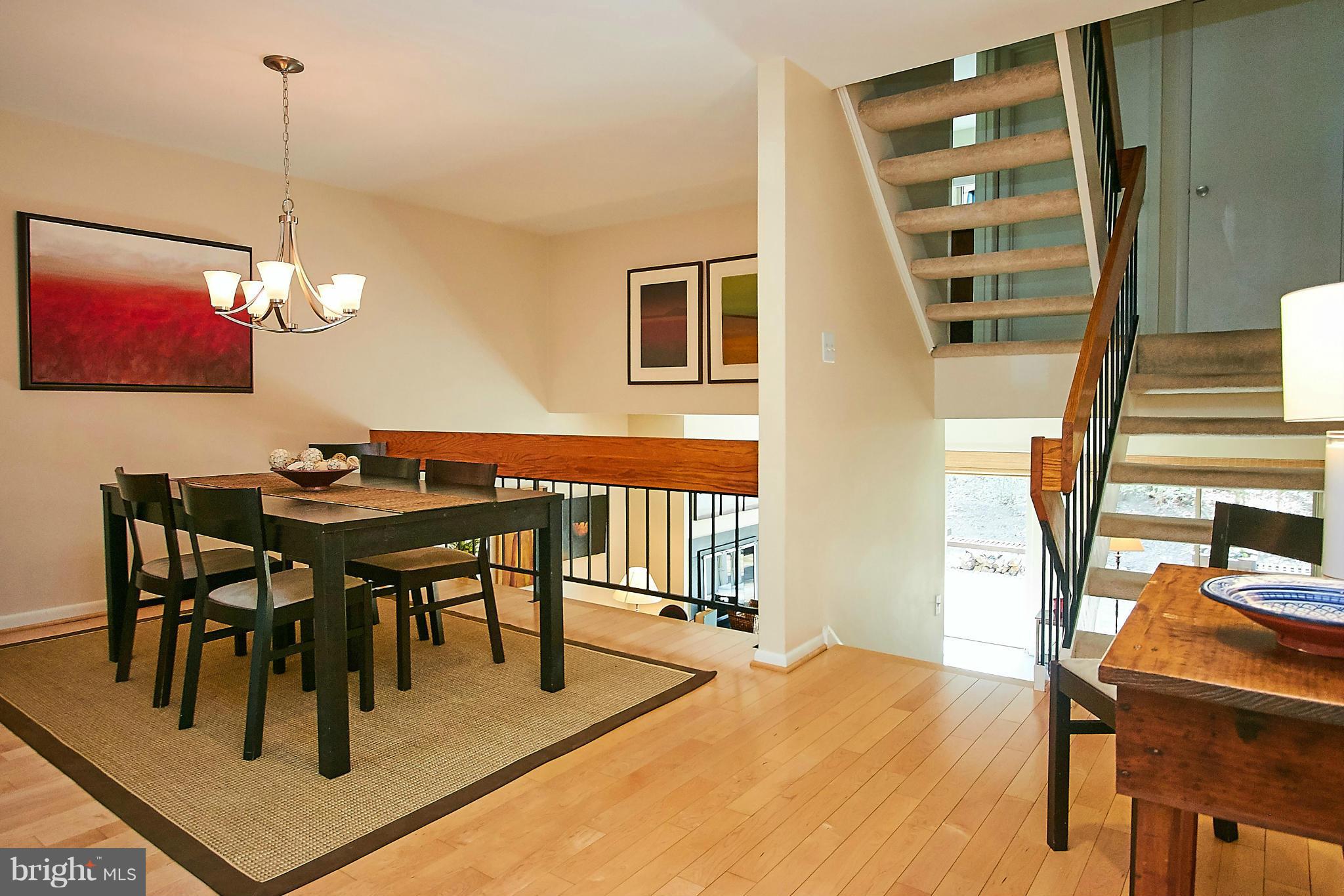 11661 Newbridge Court Reston, VA 20191 - Photo 6 of 29 Dining Room overlooks the Family Room