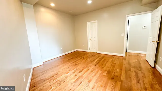 a view of empty room