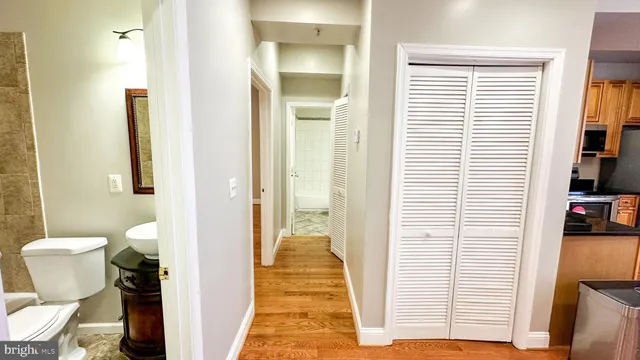 a bathroom with a sink and a toilet