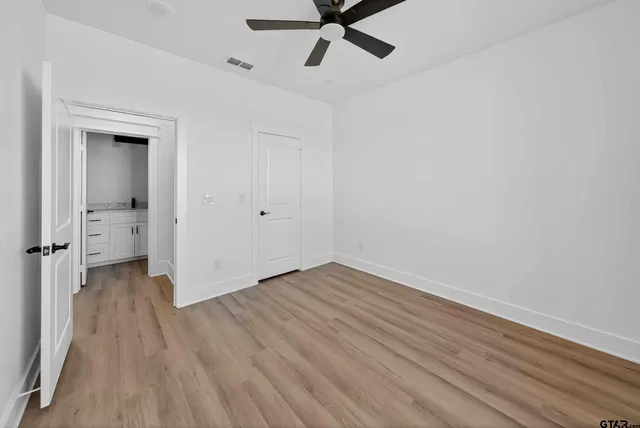 wooden floor in an empty room