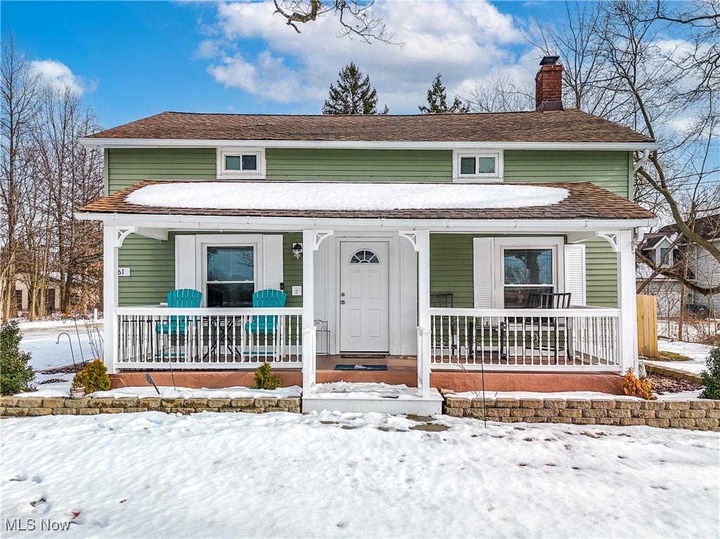 61 Marks Road Brunswick, OH 44212 - Photo 1 of 41 View of front facade featuring a porch