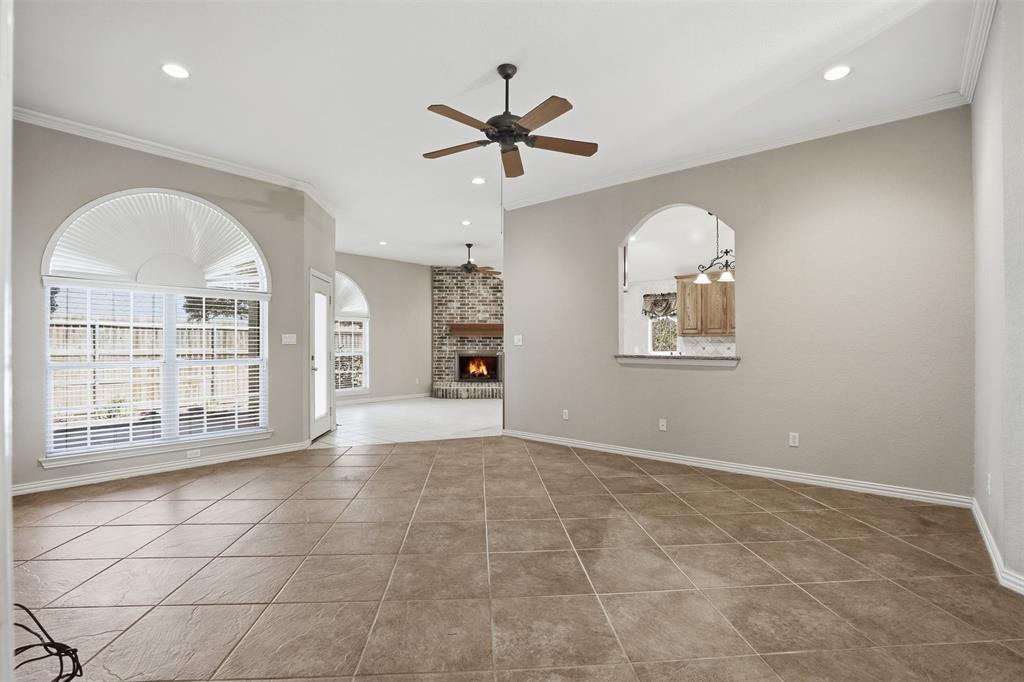 231 Bluff View Court Aledo, TX 76008 - Photo 18 of 34 a view of an empty room with a window
