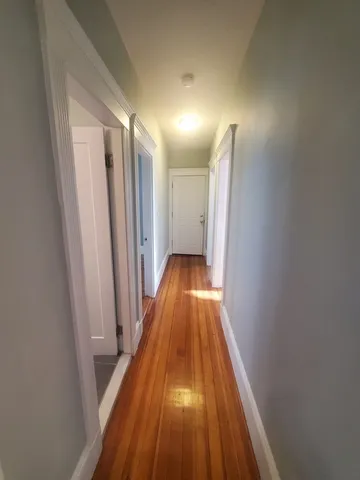 a view of wooden floor in a room