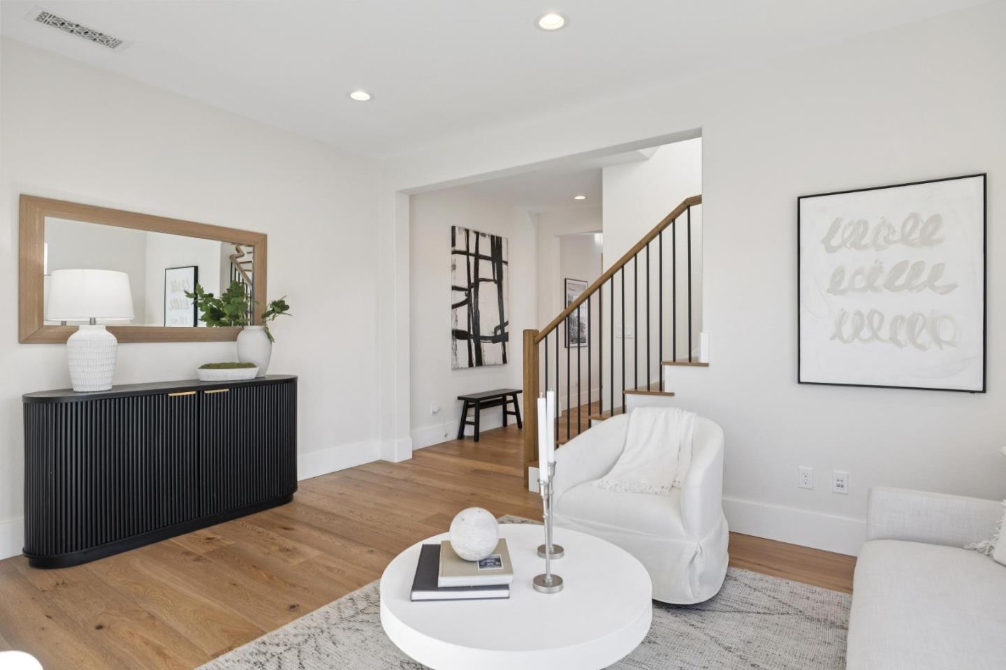 1103 Creed Street Milpitas, CA 95035 - Photo 9 of 74 a living room with furniture and a wooden floor