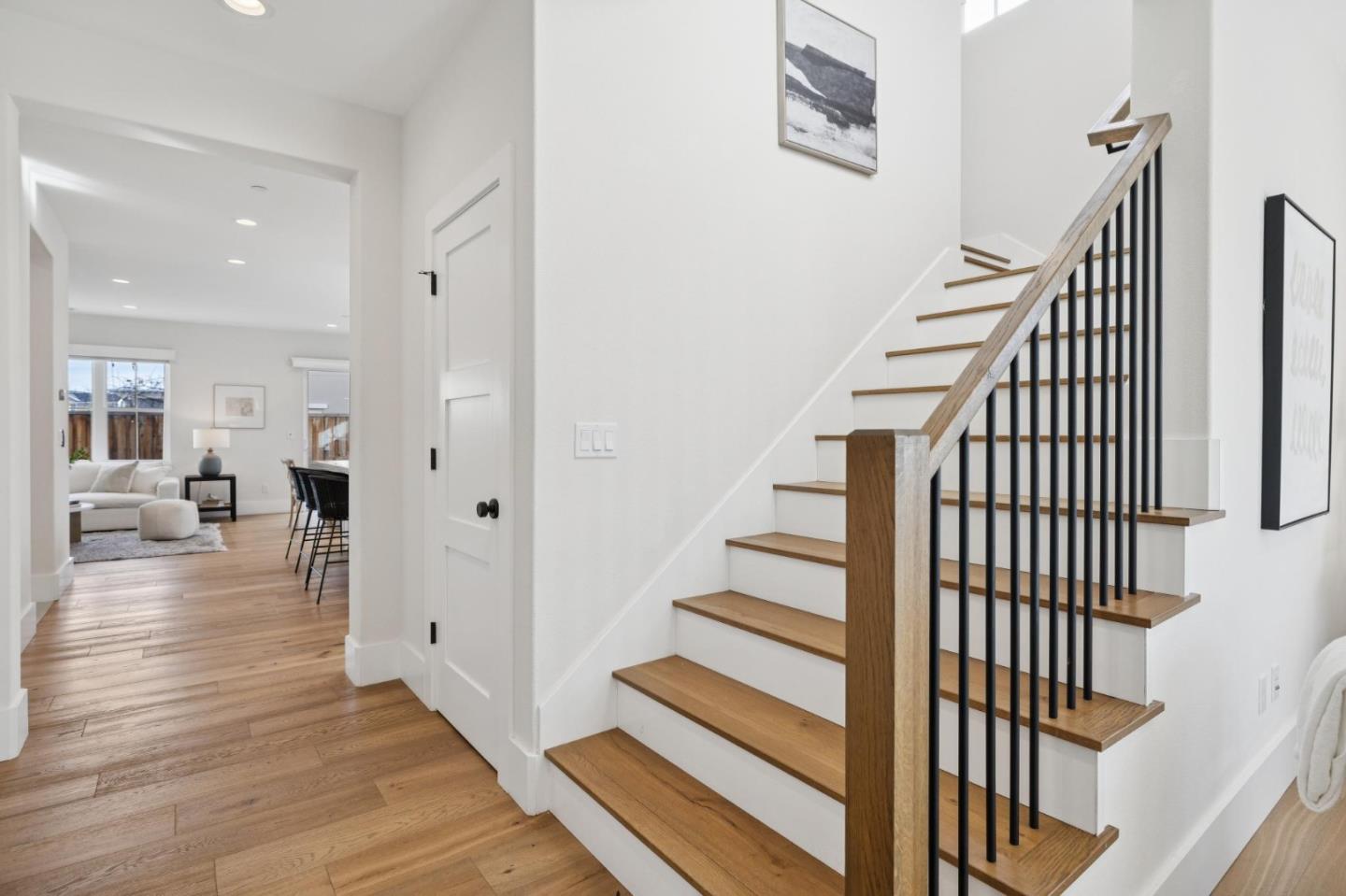 1103 Creed Street Milpitas, CA 95035 - Photo 10 of 74 a view of a hallway with wooden floor and entryway