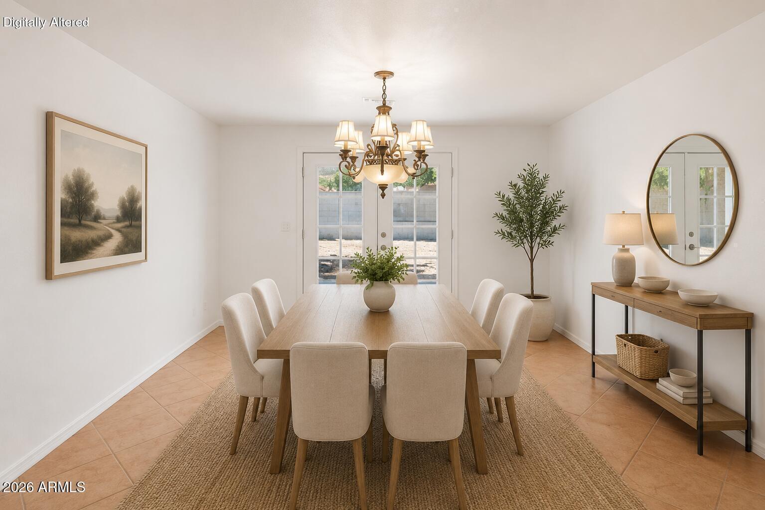 7 South Catalina Street Gilbert, AZ 85233 - Photo 7 of 24 Dining Room Virtual Staging