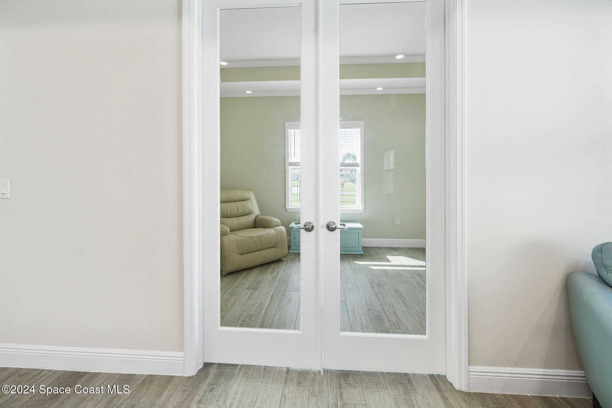 3500 Rixford Way Palm Bay, FL 32909 - Photo 30 of 55 a en suite bathroom with a granite countertop sink and a mirror