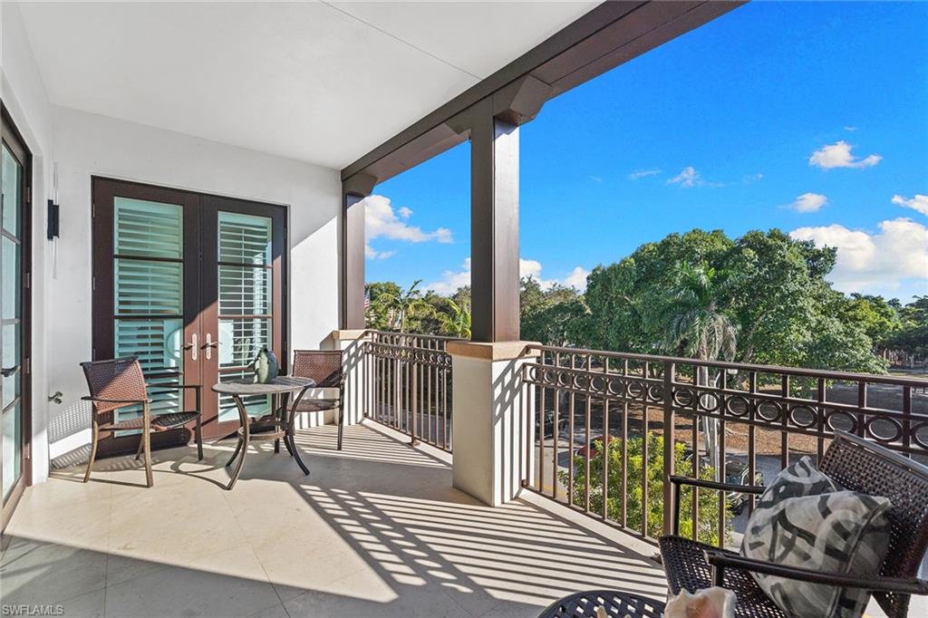780 5th Avenue South, Unit 306 Naples, FL 34102 - Photo 5 of 31 a view of balcony with furniture