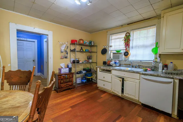 a very nice looking room with a large window