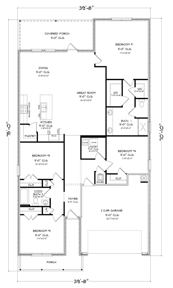 24714 Slater Mill Road Daphne, AL 36526 - Photo 7 of 7 Floorplan