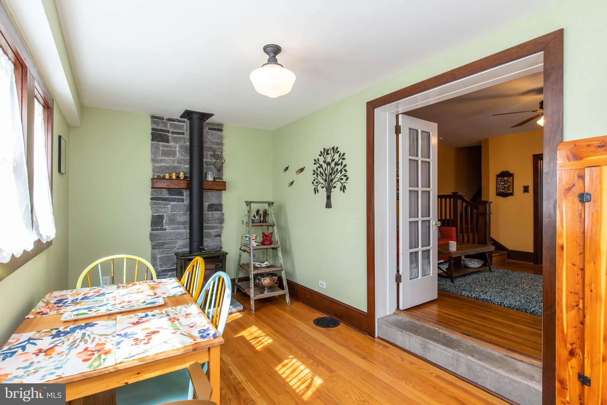 613 North Providence Road Media, PA 19063 - Photo 6 of 31 Enclosed front porch with gas stove