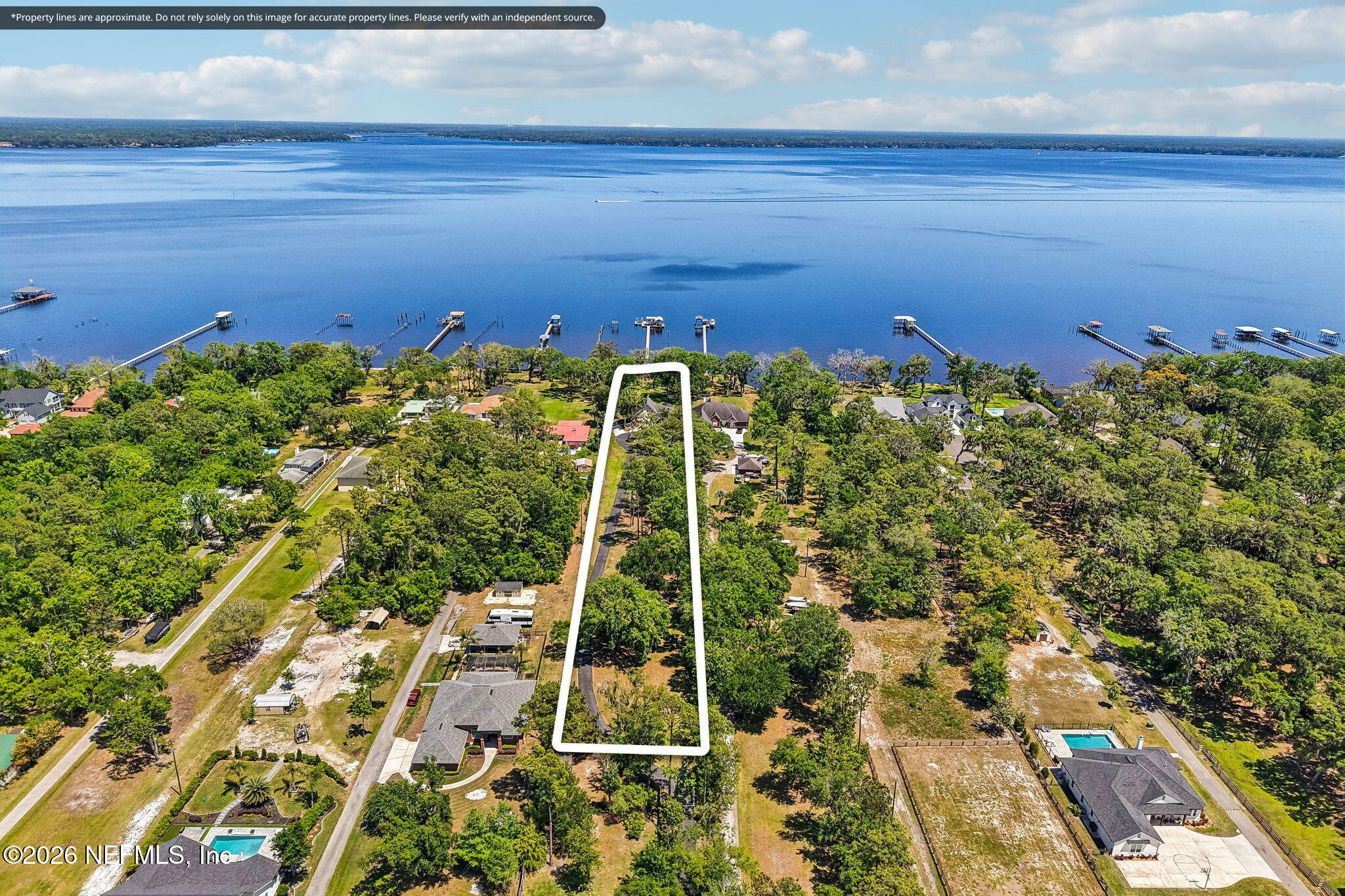 4745 Raggedy Point Road Fleming Island, FL 32003 - Photo 95 of 106 92-RaggedyPnt-090-property_lines