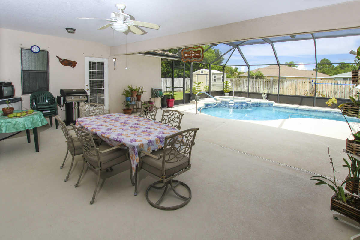 502 Southwest Homeland Road Port St. Lucie, FL 34953 - Photo 19 of 25 Porch