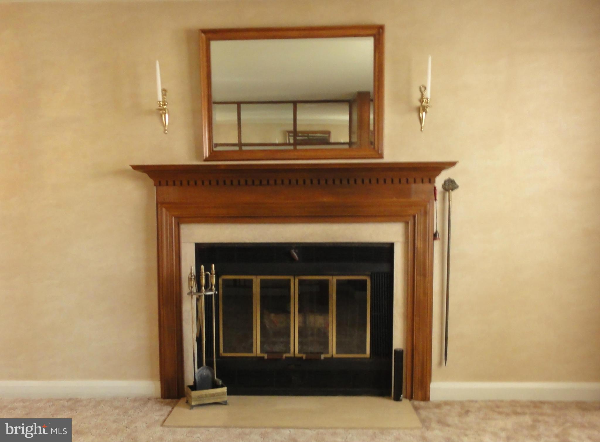 1501 Clairidge Road Baltimore, MD 21207 - Photo 9 of 28 Cozy Wood-burning Fireplace