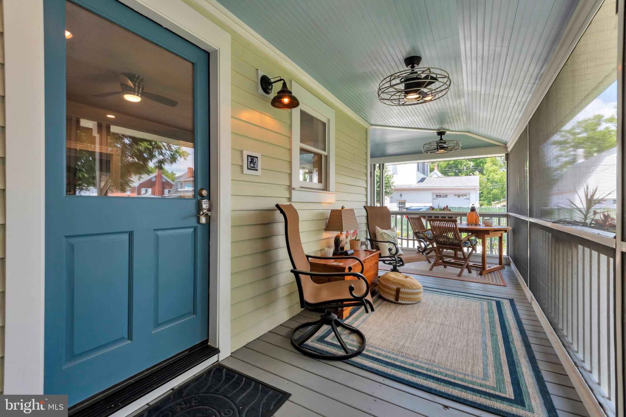 1109 Locust Street Cambridge, MD 21613 - Photo 5 of 67 Screen porch entrance into kitchen