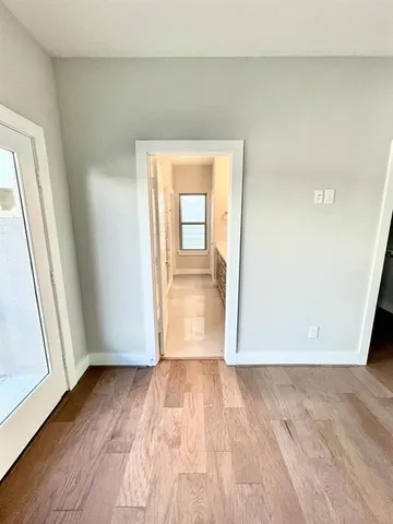 a view of wooden floor in a room