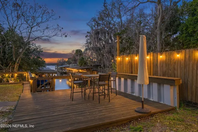 a view of outdoor space with seating space