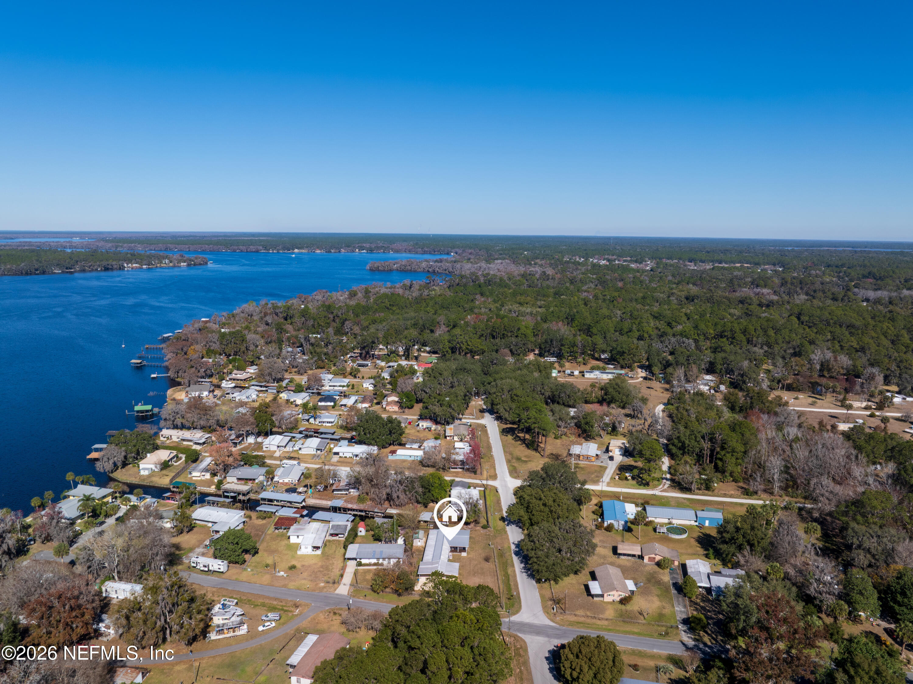 253 Hess Road Crescent City, FL 32112 - Photo 35 of 38 an aerial view of multiple house