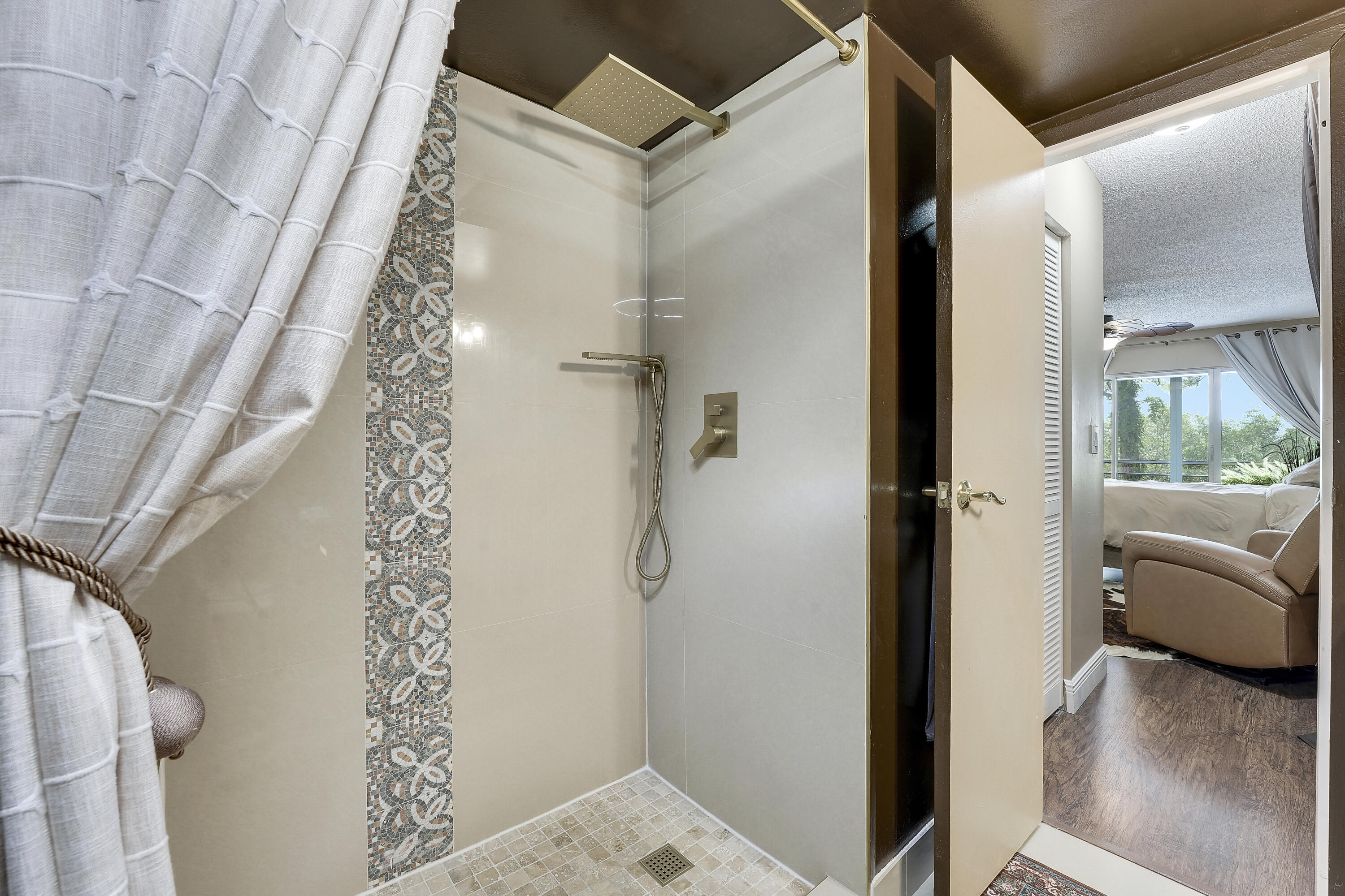 3755 Via Poinciana Lake Worth, FL 33467 - Photo 13 of 20 a bathroom with a shower and a sink