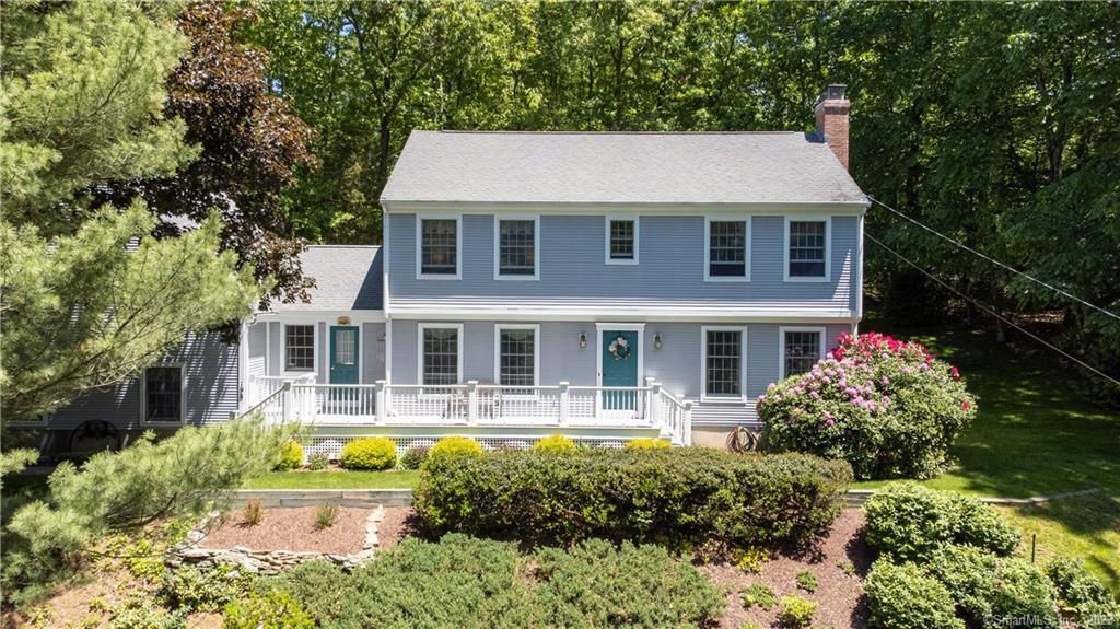 198 Hayden Hill Road Haddam, CT 06438 - Photo 1 of 1 a aerial view of a house with yard and green space