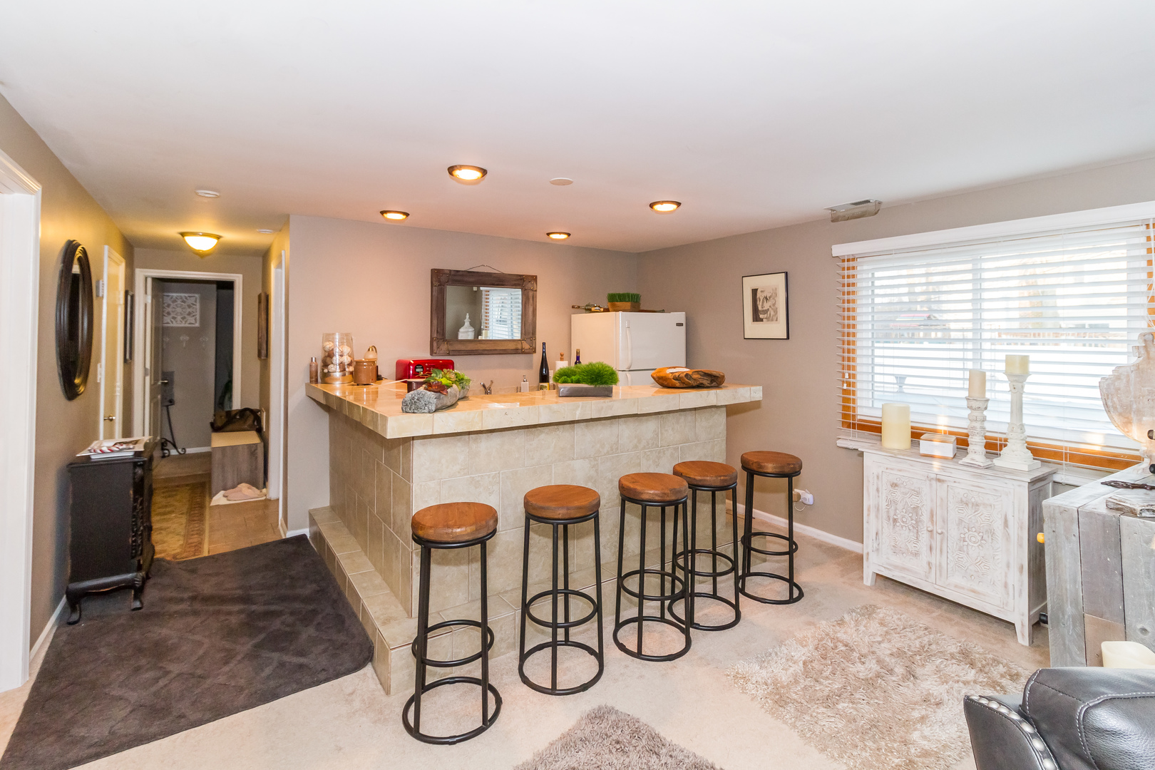 33 Oakview Road Matteson, IL 60443 - Photo 18 of 31 a open kitchen with stainless steel appliances granite countertop a refrigerator and a stove top oven