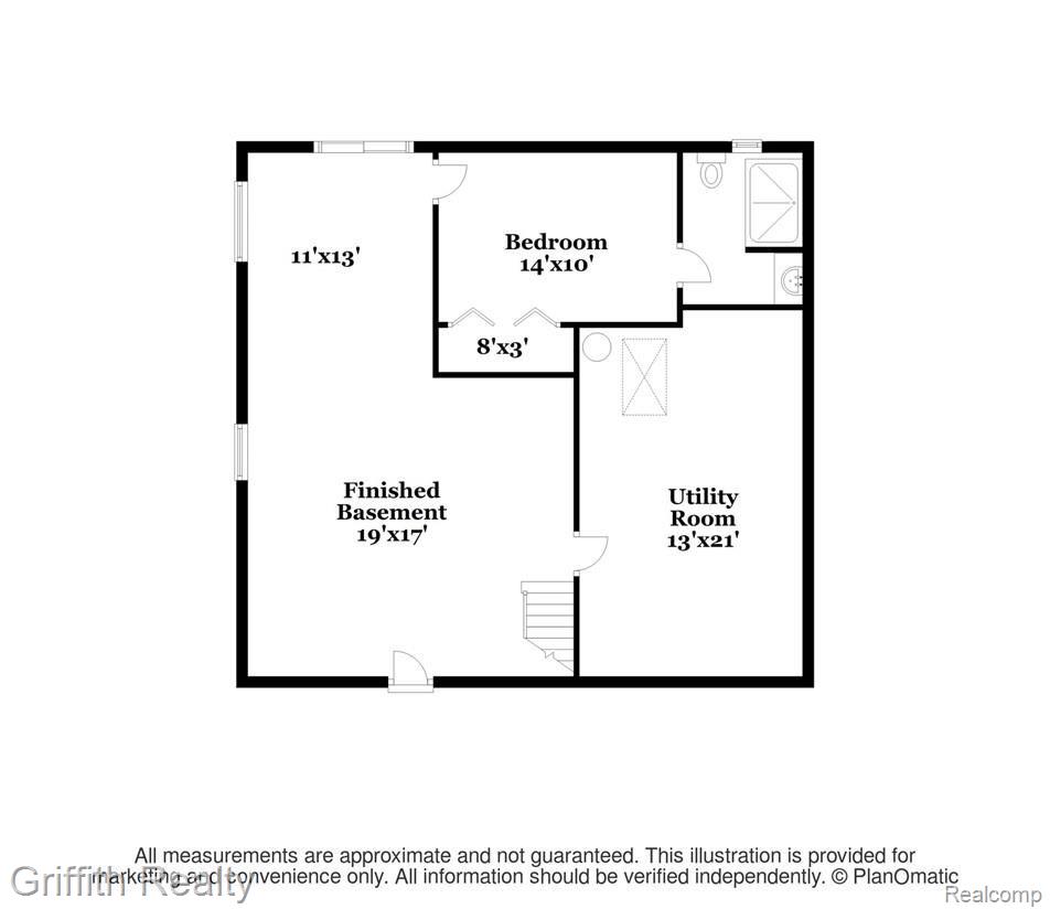 1955 Clover Ridge Drive Howell, MI 48843 - Photo 26 of 28 floorplan-lower-397437.jpg