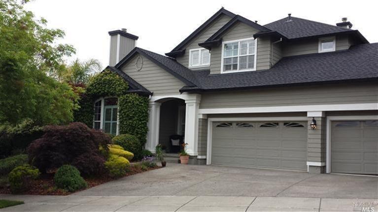 5905 Featherlight Place Santa Rosa, CA 95409 - Photo 1 of 1 a front view of a house with garden