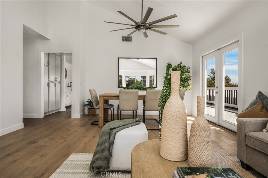 14312 Martin Riverside, CA 92503 - Photo 11 of 58 a living room with furniture a window and a chandelier