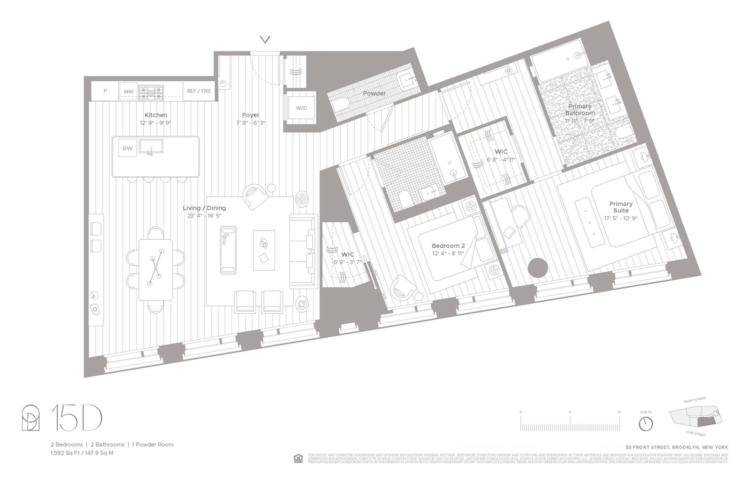 30 Front Street, Unit 15D Brooklyn, NY 11201 - Photo 32 of 33