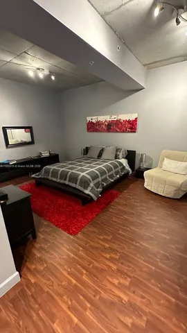 a gym room with furniture