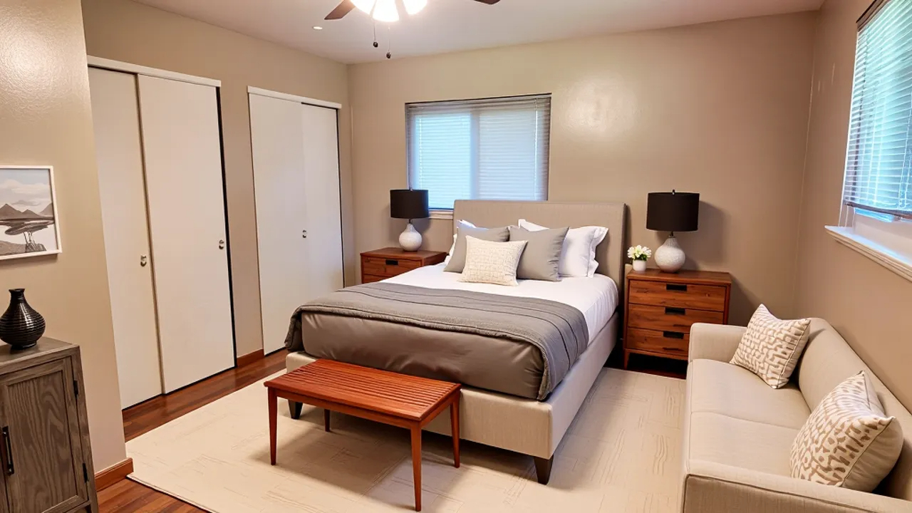 3506 Ithaca Road Olympia Fields, IL 60461 - Photo 14 of 28 a bedroom with a bed and a window