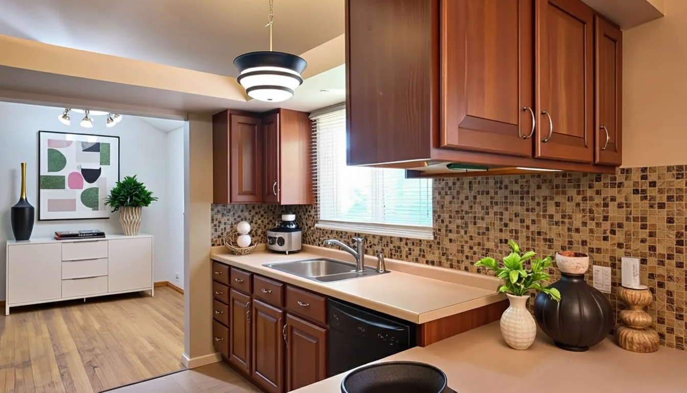 3506 Ithaca Road Olympia Fields, IL 60461 - Photo 8 of 28 a kitchen with a sink and a stove