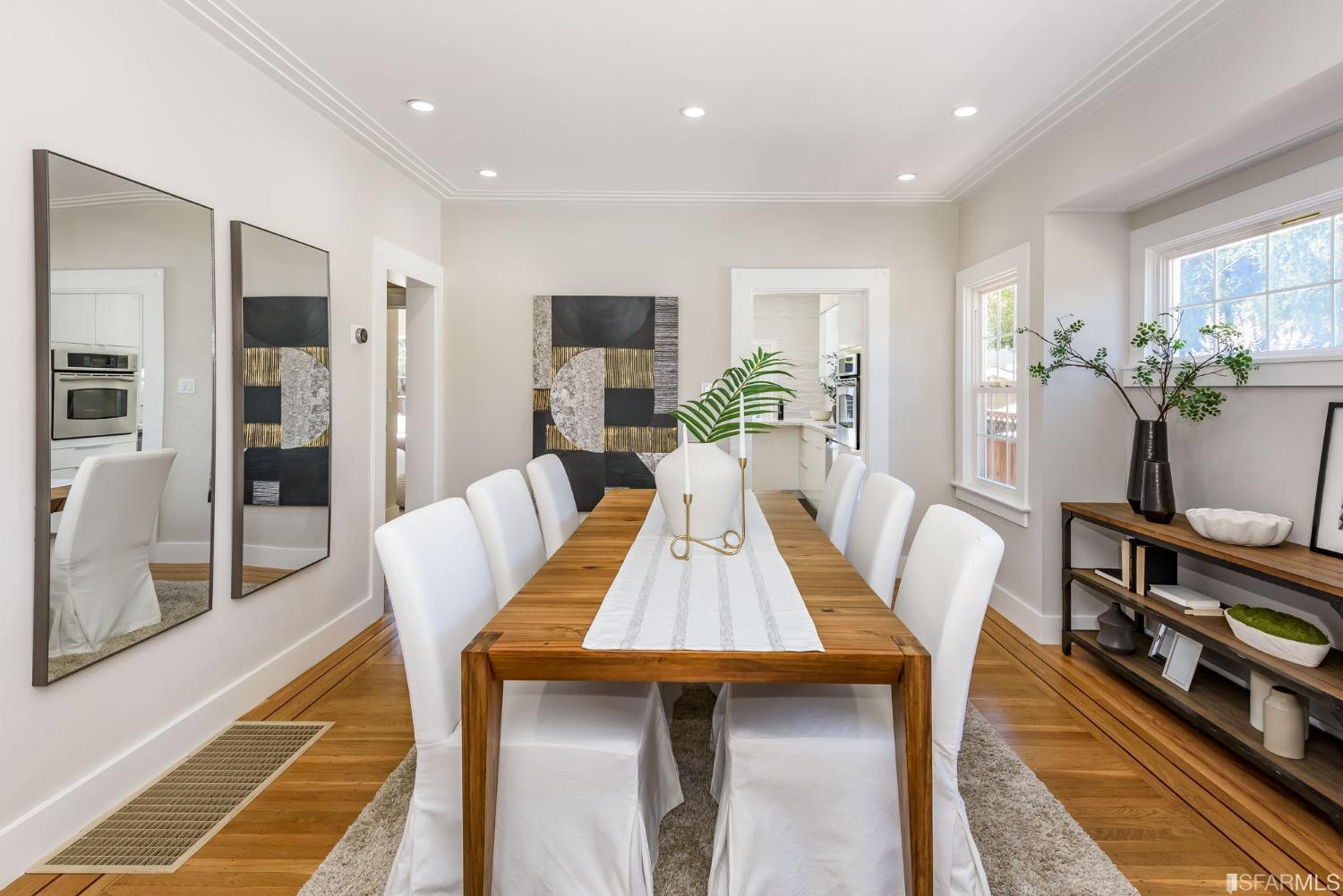 9 Bancroft Road Burlingame, CA 94010 - Photo 28 of 45 a living room with furniture a rug and a flat screen tv