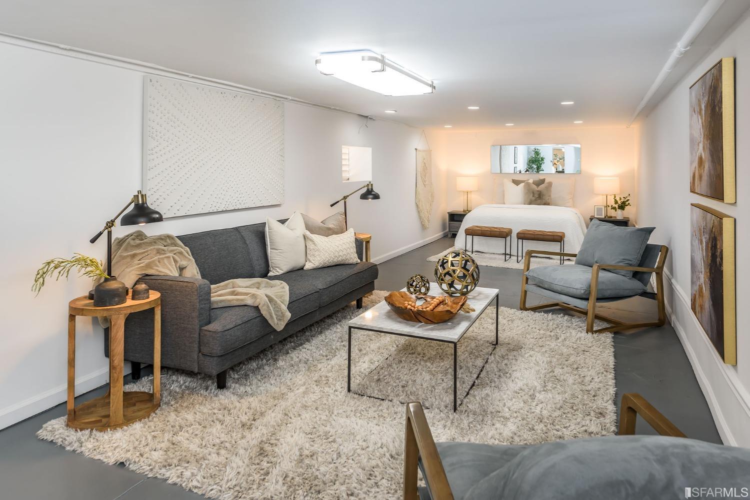 9 Bancroft Road Burlingame, CA 94010 - Photo 39 of 45 a living room with furniture and a rug