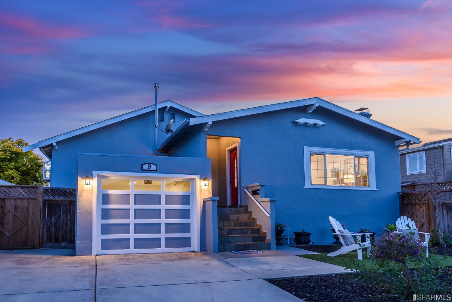 9 Bancroft Road Burlingame, CA 94010 - Photo 4 of 45 a front view of a house with parking