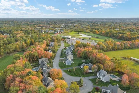 a view of a city with ocean view
