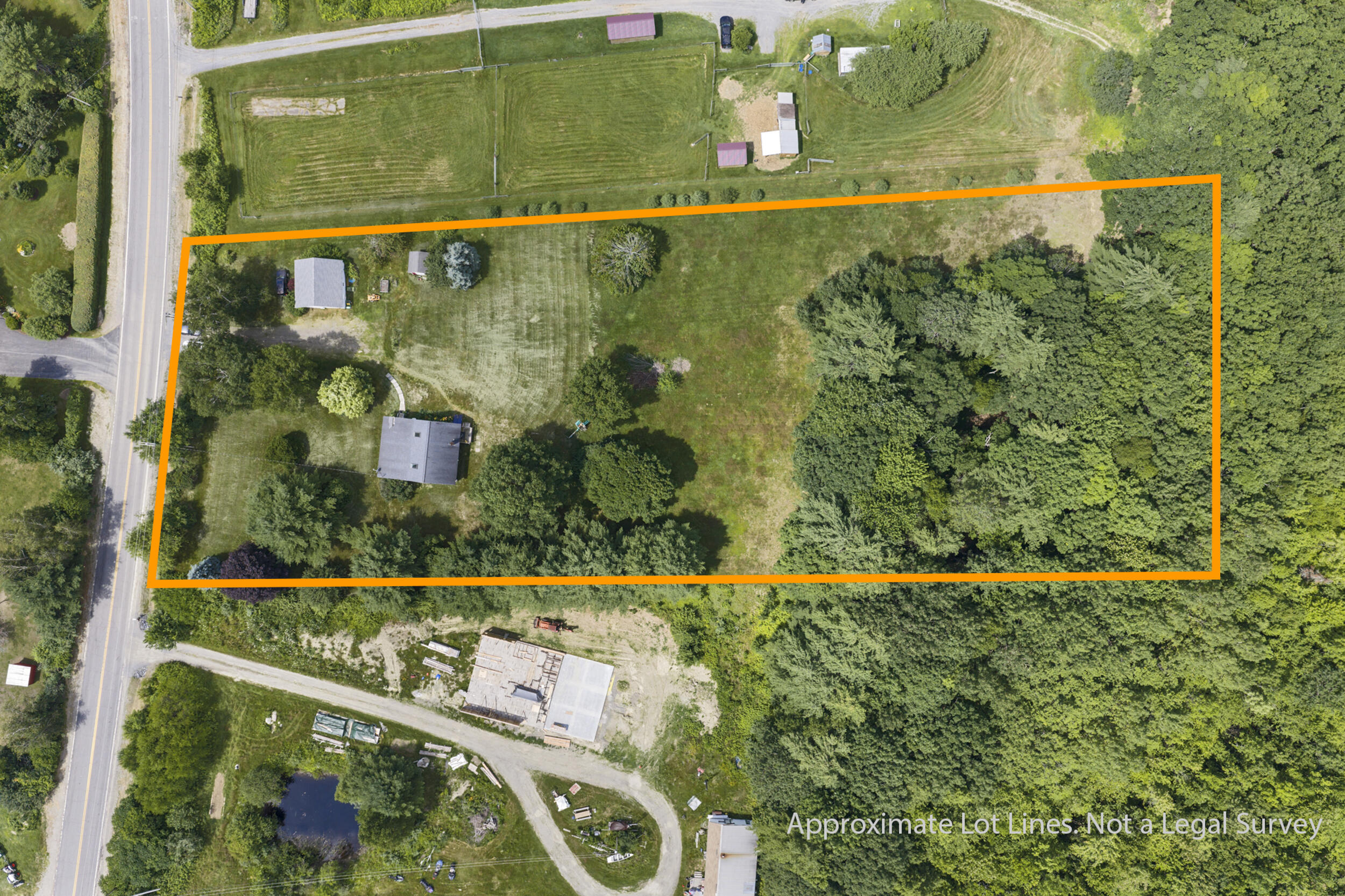 256 Belgrade Road Mount Vernon, ME 04352 - Photo 44 of 47 256_belgrade_rd-exterior-05-lot lines