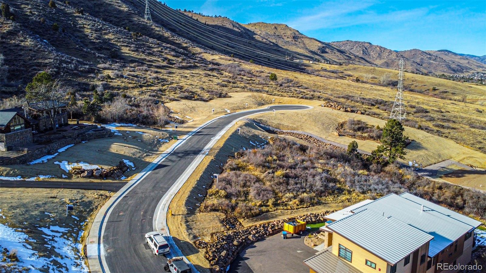855 Shelton Road Golden, CO 80401 - Photo 14 of 17 an aerial view of a house