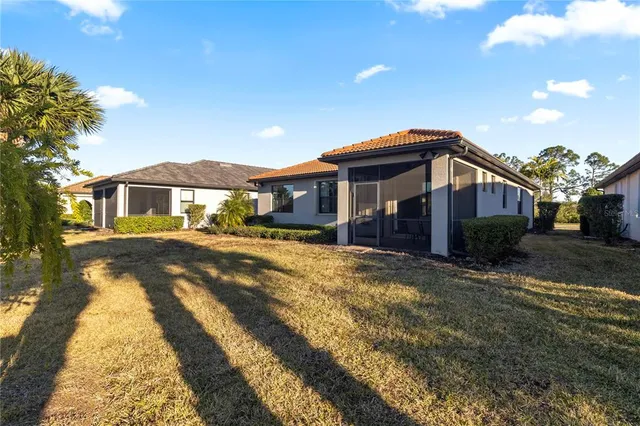 a view of a house with a swimming pool