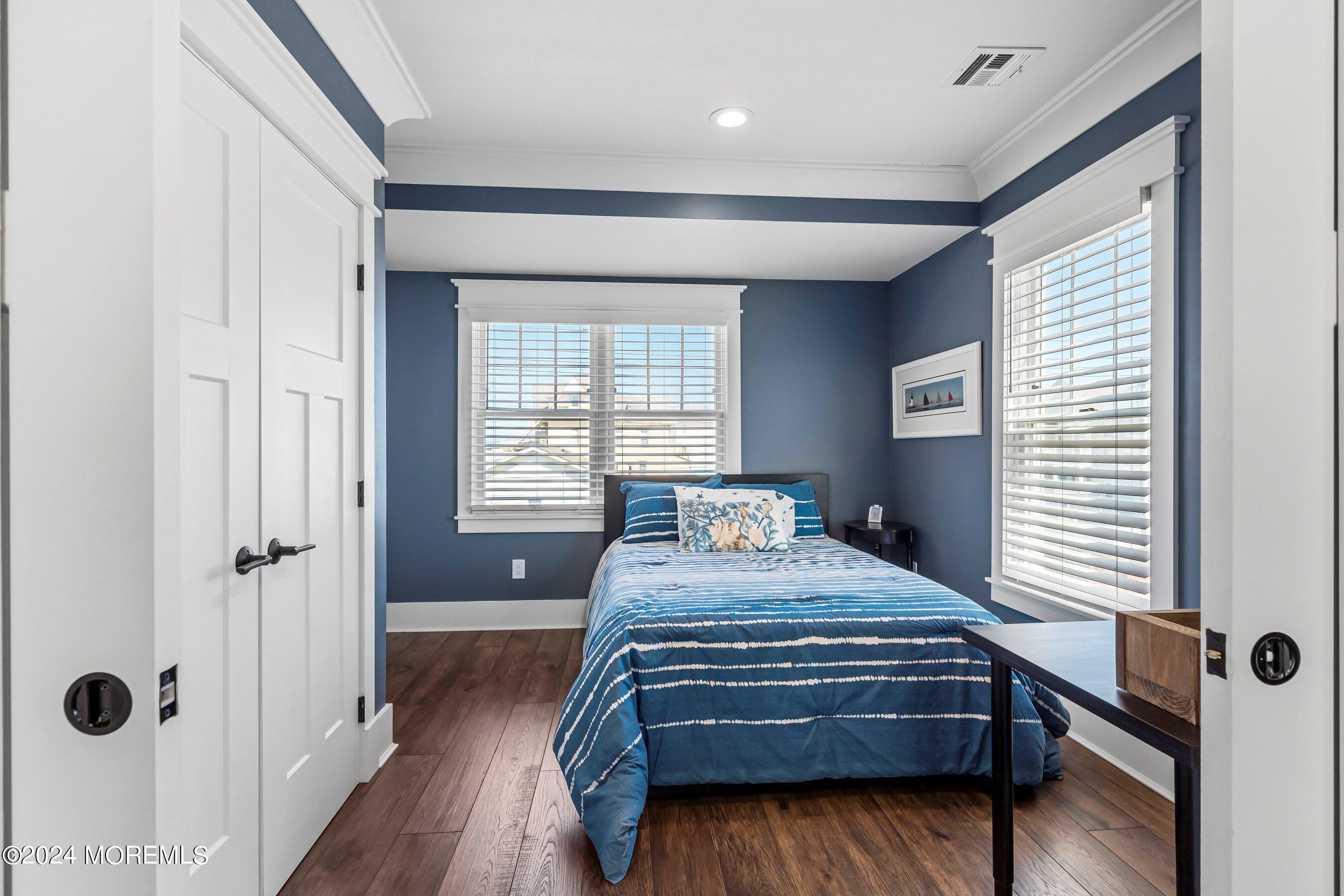 100 Forman Avenue Point Pleasant Beach, NJ 08742 - Photo 16 of 46 a bedroom with a bed and a window